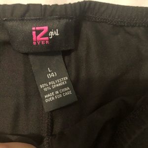 Girls Black Leggings size 14